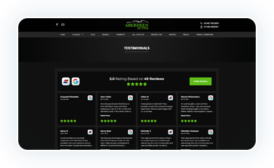 Review Widget Social Media Software
