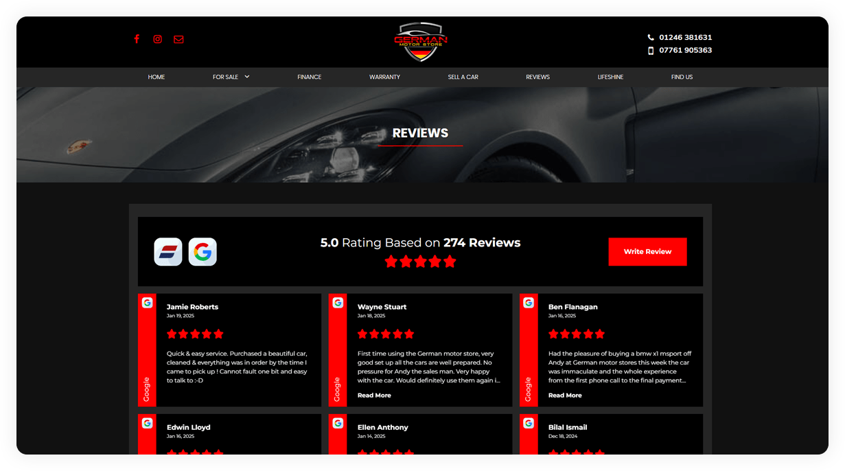 Review Widget Social Media Software