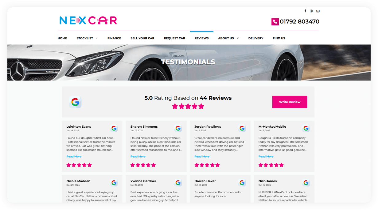 Review Widget Social Media Software